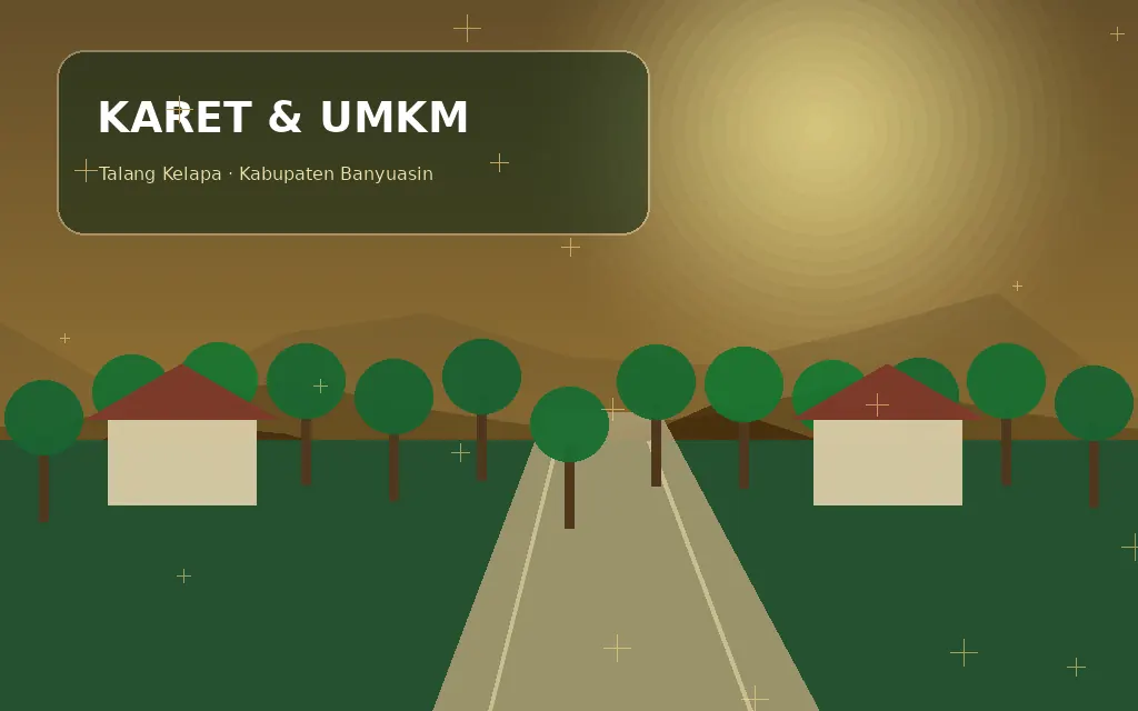 Ilustrasi UMKM & usaha warga Desa Talang Buluh