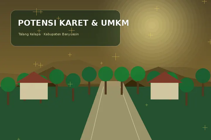 Ilustrasi Produk Lokal & UMKM Desa Talang Buluh